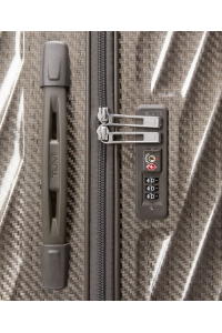 19 Degree Lite | Extended Trip Checked Luggage 76 cm | Titanium