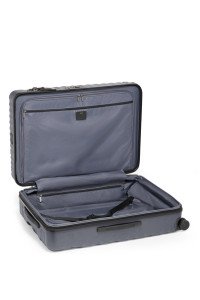 Large Expandable Checked Luggage 76cm| Grey Texture