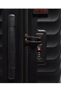 Extended Trip Expandable Checked Luggage 76 cm | Black Texture